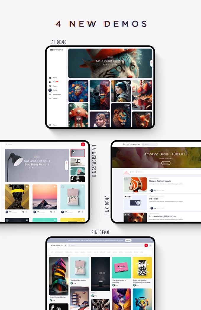 King - Viral Magazine WordPress Theme