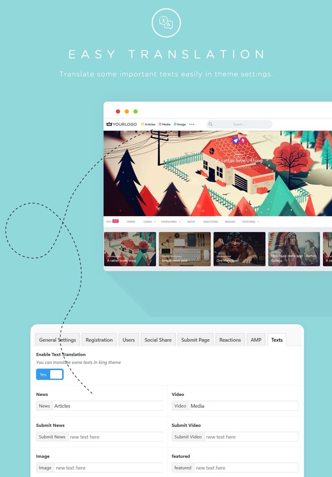 King - Viral Magazine WordPress Theme